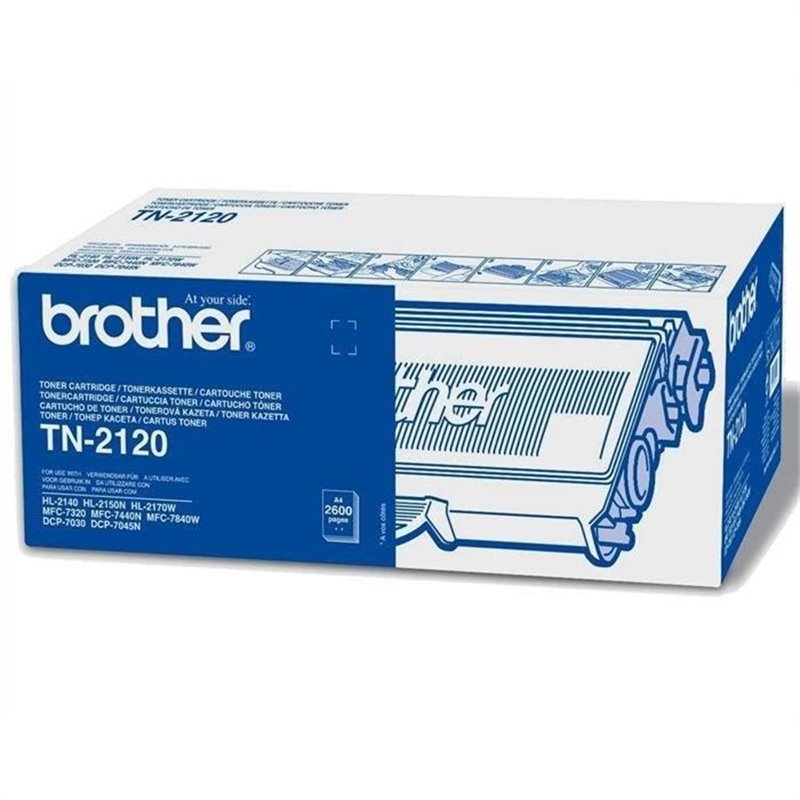 Image secondaire de Brother TN-2120 Cartouche de toner 1 pièce(s) Original Noir