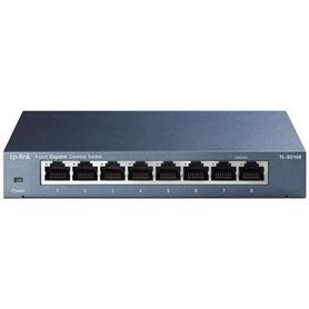 TP-Link Switch de bureau 8 ports Gigabit 10/100/1000 Mbps TL-SG108 idé