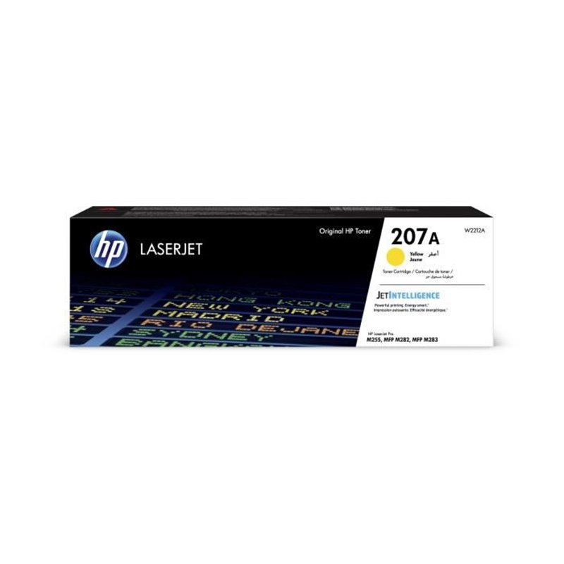 HP Toner jaune LaserJet 207A authentique