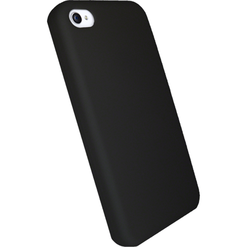 Image secondaire de Coque iPhone 5/5S/SE souple Noire Bigben