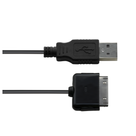 Câble USB A/30 PINS 1,2m Noir - 1A Bigben