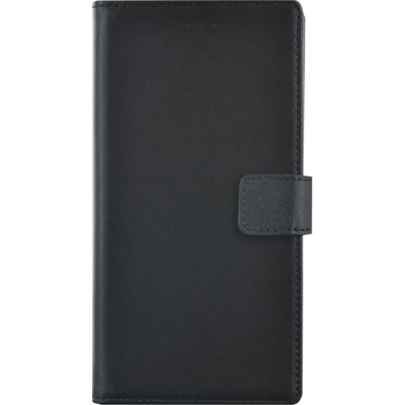 Folio Wallet Universel L avec languette de fermeture Noir Bigben