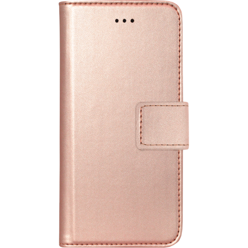 Folio Wallet Universel L avec languette de fermeture Or Rose Bigben