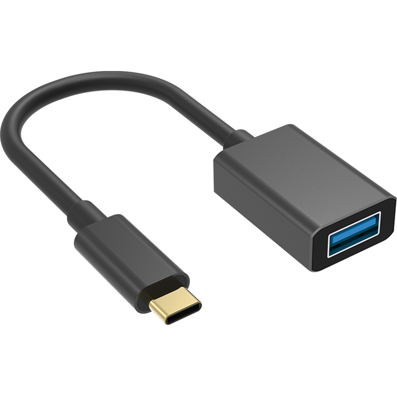 Adaptateur USB C Superspeed 3.0 vers USB A 3.0 Noir Bigben