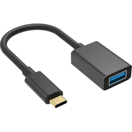 Adaptateur USB C Superspeed 3.0 vers USB A 3.0 Noir Bigben