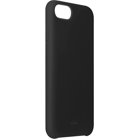 Coque souple noire avec finition micro-perforée pour iPhone 7 Plus/8 P