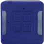 Mini enceinte lumineuse Bluetooth Bigben bleue