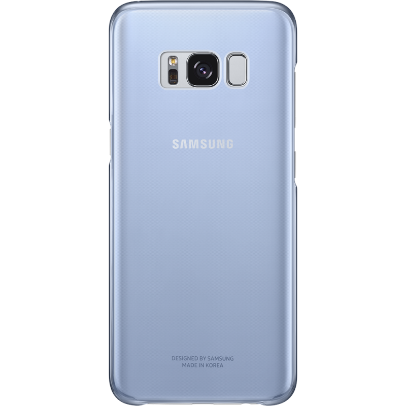 Coque souple Samsung EF-QG950CL bleue transparente pour Samsung Galaxy