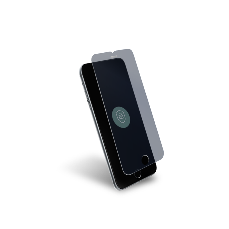 Protège écran iPhone 6/6S Plat Privé - Garanti à vie Force Glass