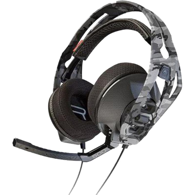 Poly RIG 500HX Casque Avec fil Arceau Jouer Bronze, Kaki