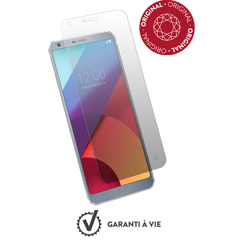 Protège écran LG G6 Plat Original - Garanti à vie Force Glass