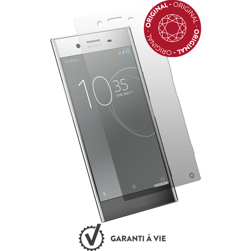 Verre trempé Force Glass pour Xperia XZ Premium et kit de pose