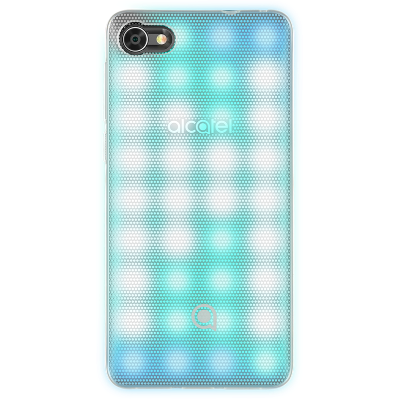 Coque rigide transparente pour Alcatel A5 Led