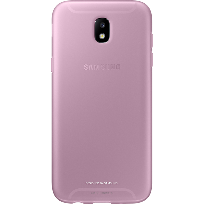 Coque semi-rigide Samsung EF-AJ530TP rose pour Galaxy J5 J530 2017