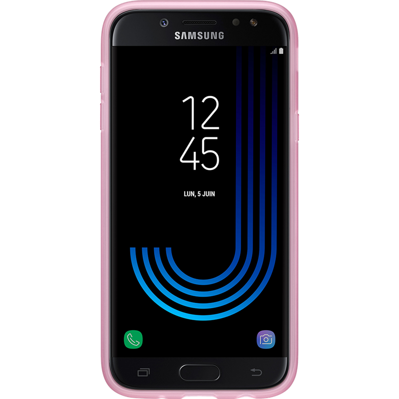 Image secondaire de Coque semi-rigide Samsung EF-AJ530TP rose pour Galaxy J5 J530 2017