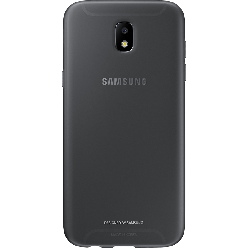 Coque semi-rigide Samsung EF-AJ730TB noire pour Galaxy J7 J730 2017 