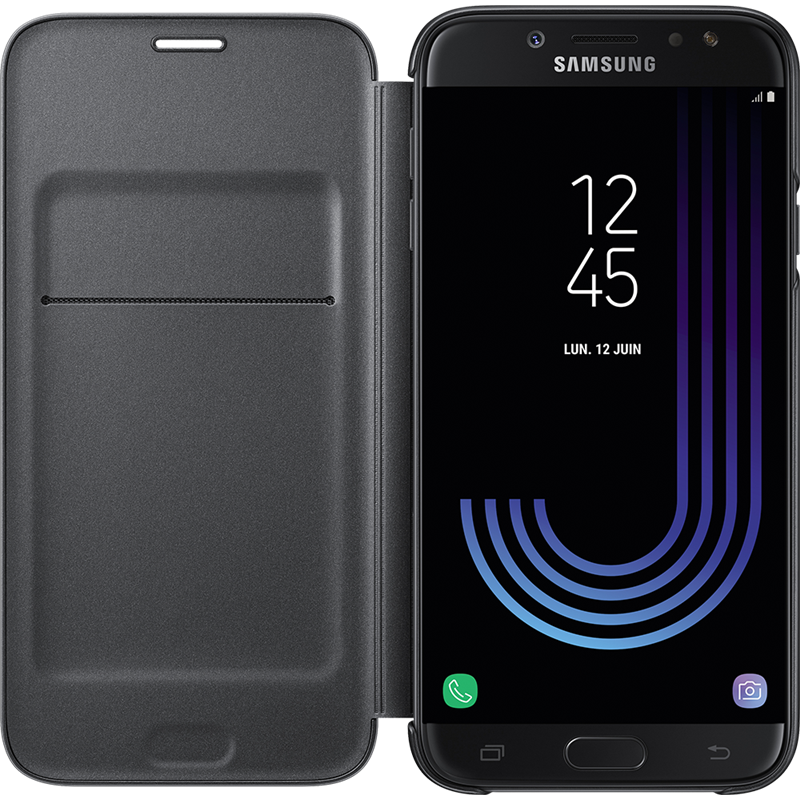 Image secondaire de Etui à rabat Samsung EF-WJ730CB noir pour Galaxy J7 J730 2017