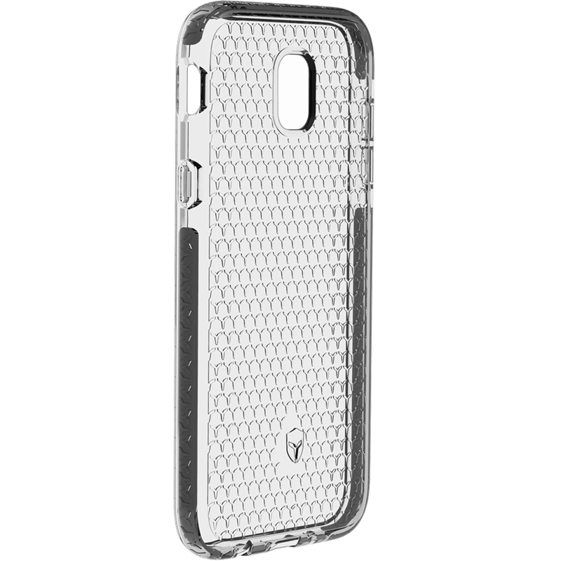 Image secondaire de Coque Renforcée Samsung G J5 2017 LIFE Contour Gris - Garantie à vie F