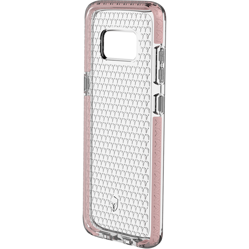 Coque Renforcée Samsung G S8 LIFE Contour Rose - Garantie à vie Force 