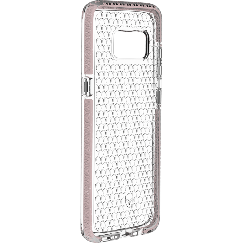 Image secondaire de Coque Renforcée Samsung G S8 LIFE Contour Rose - Garantie à vie Force 