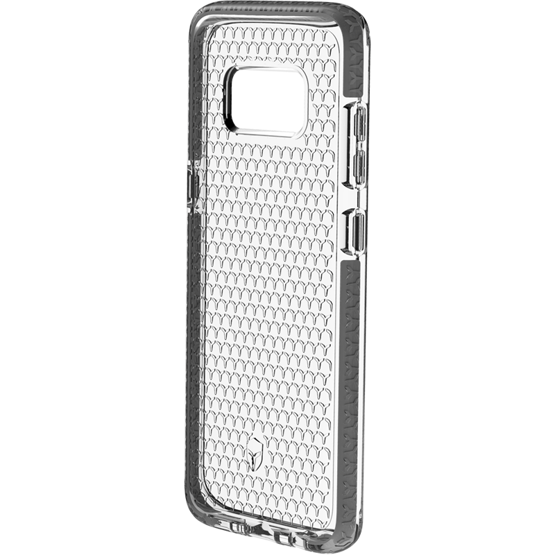 Coque Renforcée Samsung G S8 LIFE Contour Argent - Garantie à vie Forc