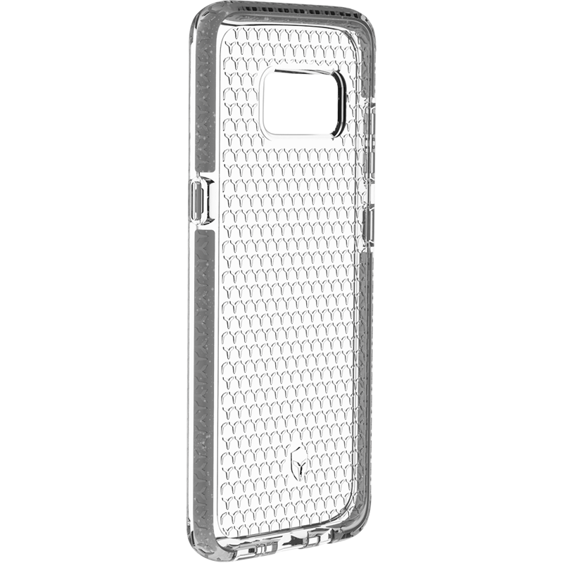 Image secondaire de Coque Renforcée Samsung G S8 LIFE Contour Argent - Garantie à vie Forc