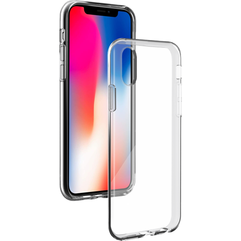 Coque iPhone X/XS Souple Transparente Bigben