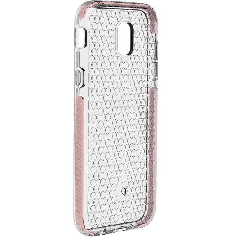 Image secondaire de Coque Renforcée Samsung G J5 2017 LIFE Contour Rose - Garantie à vie F