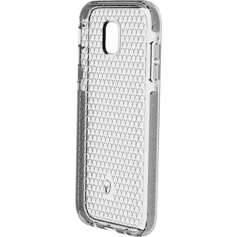 Coque Renforcée Samsung G J5 2017 LIFE Contour Argent - Garantie à vie