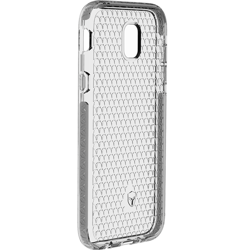 Image secondaire de Coque Renforcée Samsung G J5 2017 LIFE Contour Argent - Garantie à vie