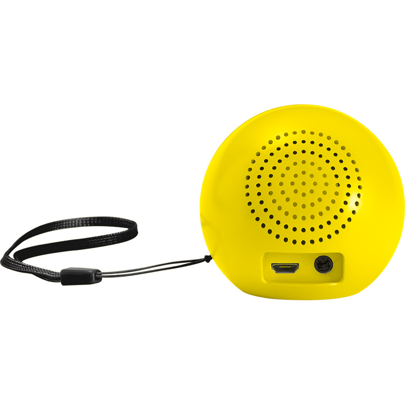 Image secondaire de Mini enceinte sans fil jaune smiley cool Bigben