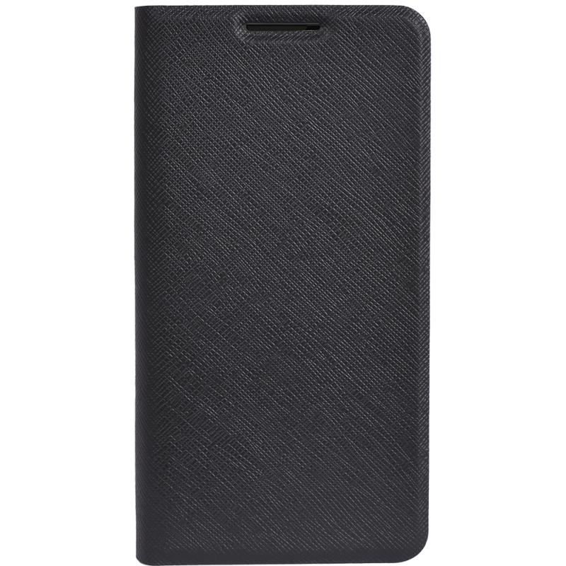 Etui folio noir pour Wiko Sunny 2 Plus