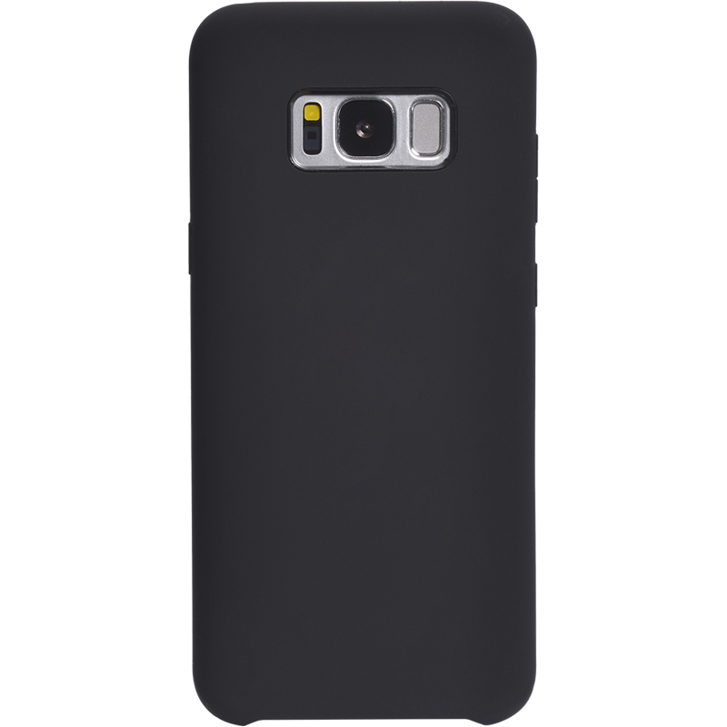 Coque rigide finition soft touch noire pour Samsung Galaxy S8 + G955