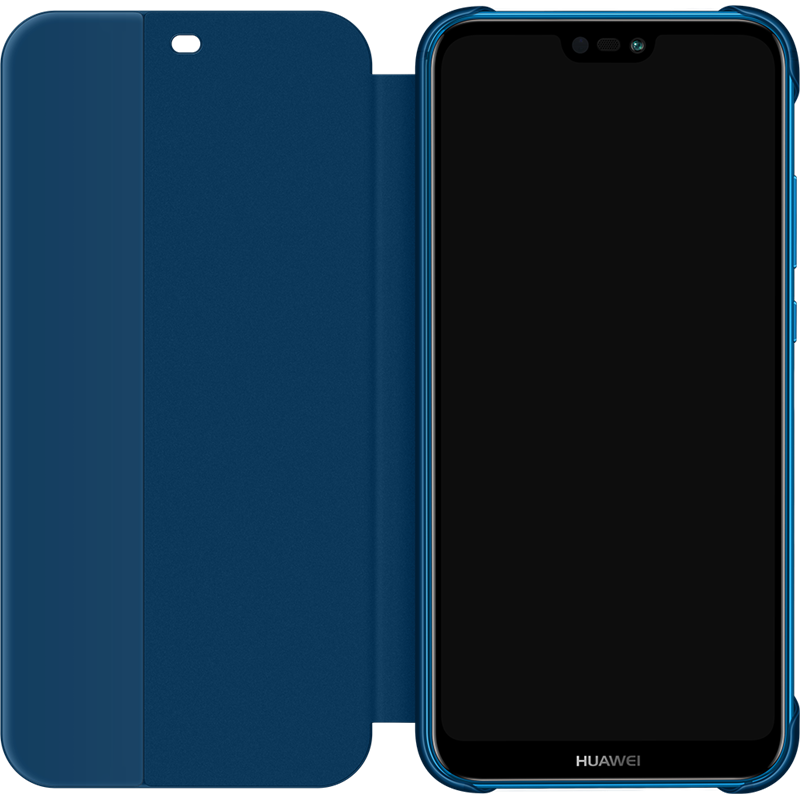 Image secondaire de Etui folio Huawei HW51992314 bleu pour P20 Lite