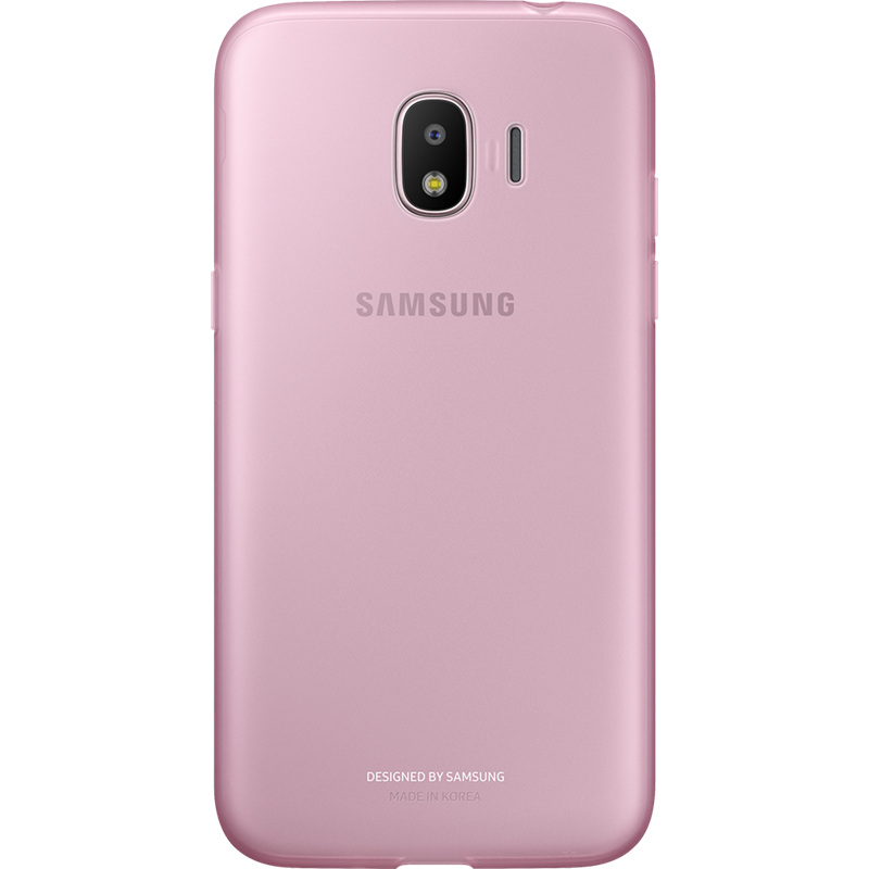 Coque semi-rigide Samsung EF-AJ250TP rose pour Galaxy J2 Pro J250 2018