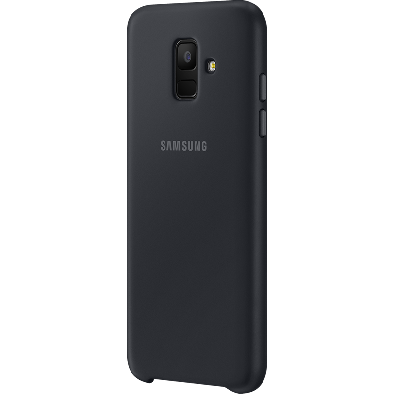 Image secondaire de la coque rigide Samsung EF-PA600CB noire pour Galaxy A6 A600 2018