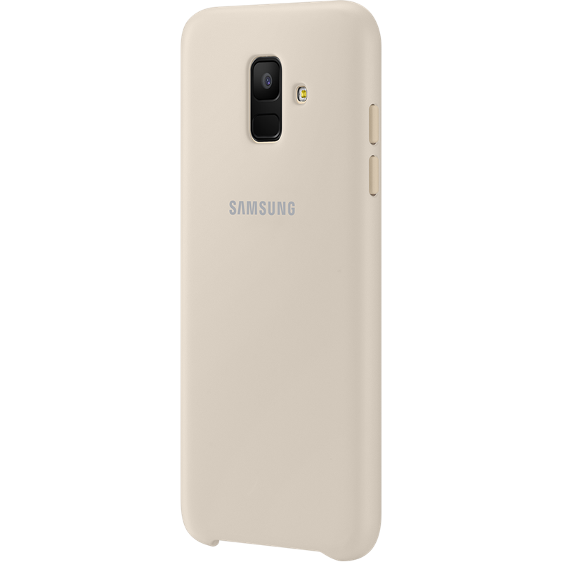 Image secondaire de la Coque rigide Samsung EF-PA600CF dorée pour Galaxy A6 A600 2018