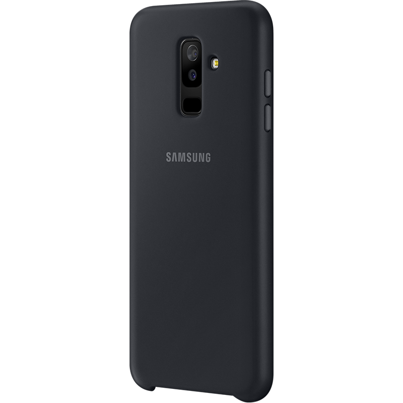 Image secondaire de Coque rigide Samsung EF-PA605CB noire pour Galaxy A6+ A605 2018