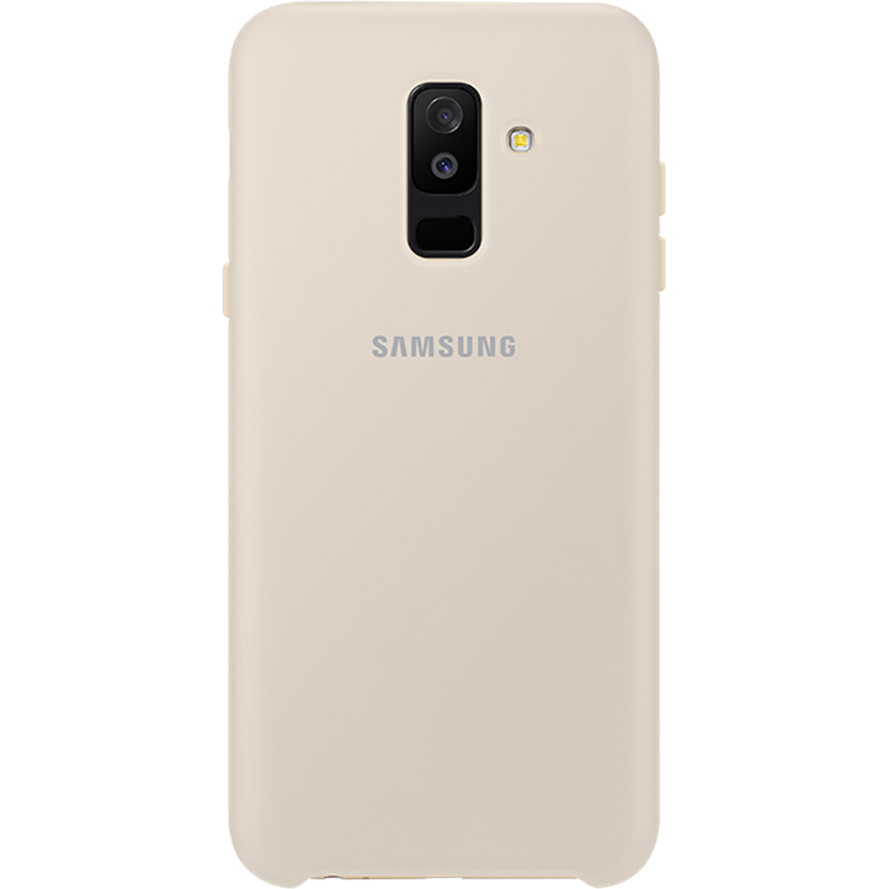 Coque rigide Samsung EF-PA605CF dorée pour Galaxy A6+ A605 2018