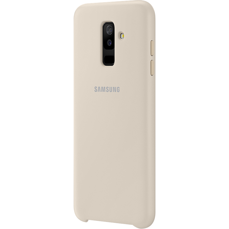 Image secondaire de Coque rigide Samsung EF-PA605CF dorée pour Galaxy A6+ A605 2018