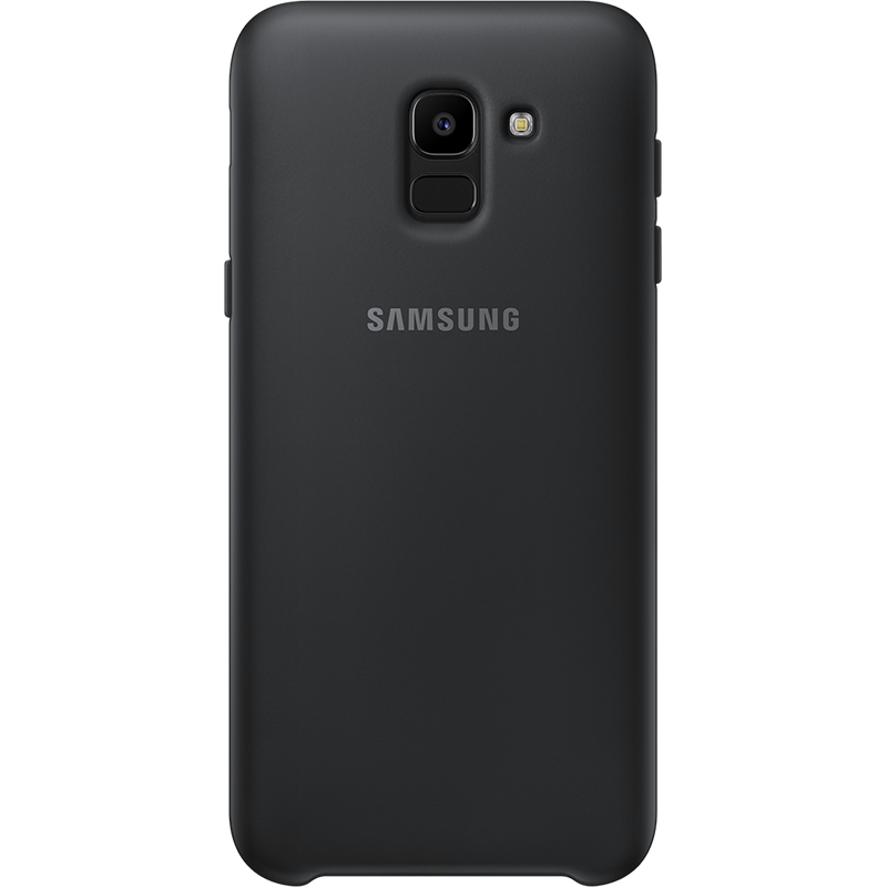 Coque rigide Samsung noire EF-PJ600CB pour Galaxy J6 J600 2018 Protège