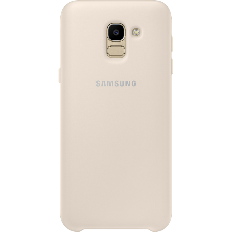 Coque rigide Samsung dorée EF-PJ600CF pour Galaxy J6 J600 2018