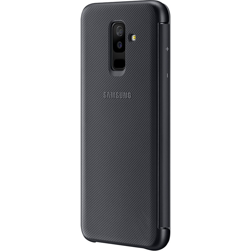 Image secondaire de Etui à rabat Samsung EF-WA605CB noir pour Galaxy A6+ A605 2018