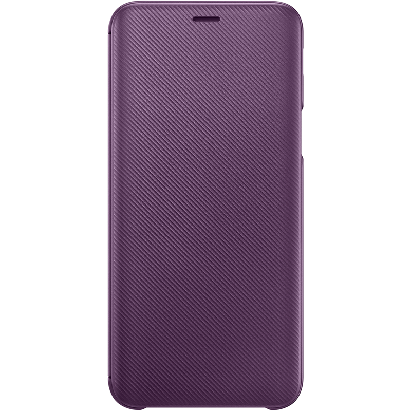 Etui à rabat Samsung EF-WJ600CE violet pour Galaxy J6 J600 2018