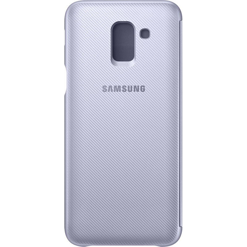 Image secondaire de Etui à rabat Samsung EF-WJ600CV bleu lavande pour Galaxy J6 J600 2018