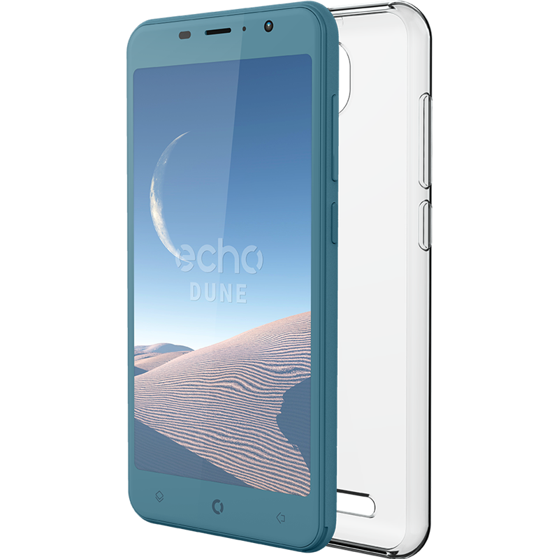 Image secondaire de Coque semi-rigide transparente pour Echo Dune