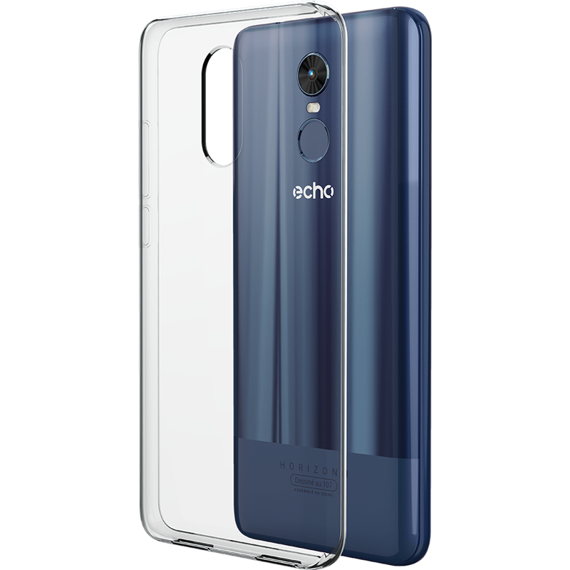 Coque semi-rigide transparente pour Echo Horizon M