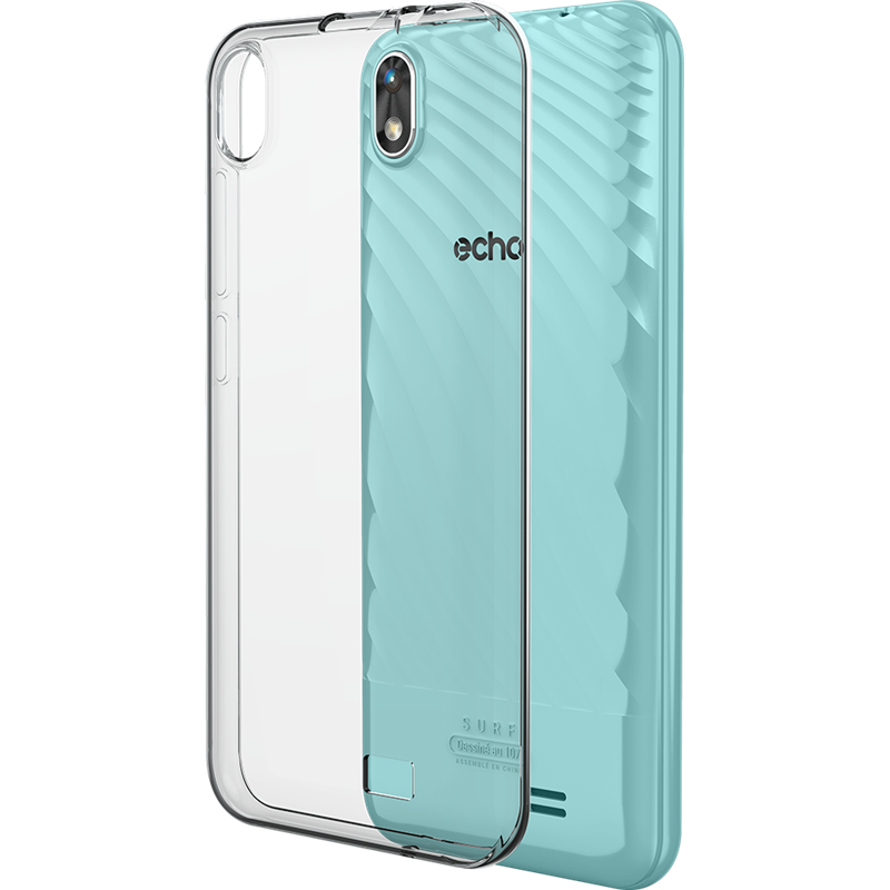 Coque semi-rigide transparente pour Echo Surf