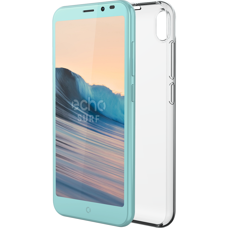 Image secondaire de Coque semi-rigide transparente pour Echo Surf