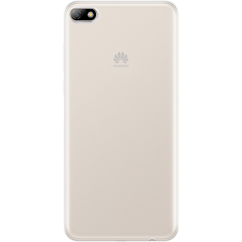 Coque semi-rigide transparente pour Huawei Y5 2018